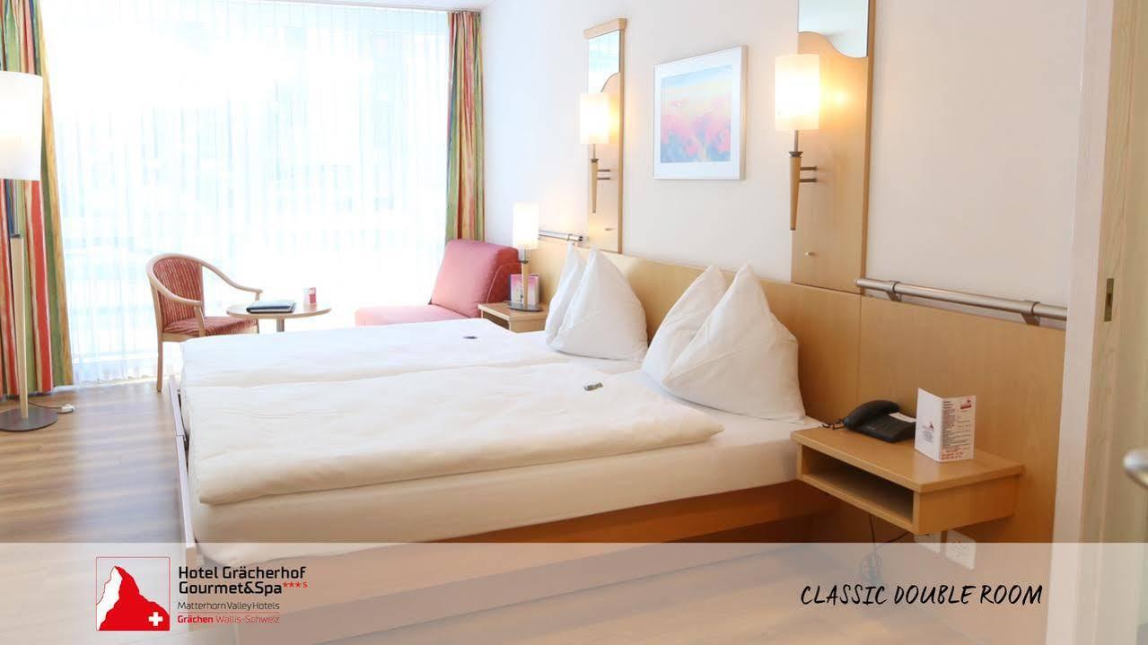 Lifestyle & Spa Hotel Graecherhof Grächen Buitenkant foto