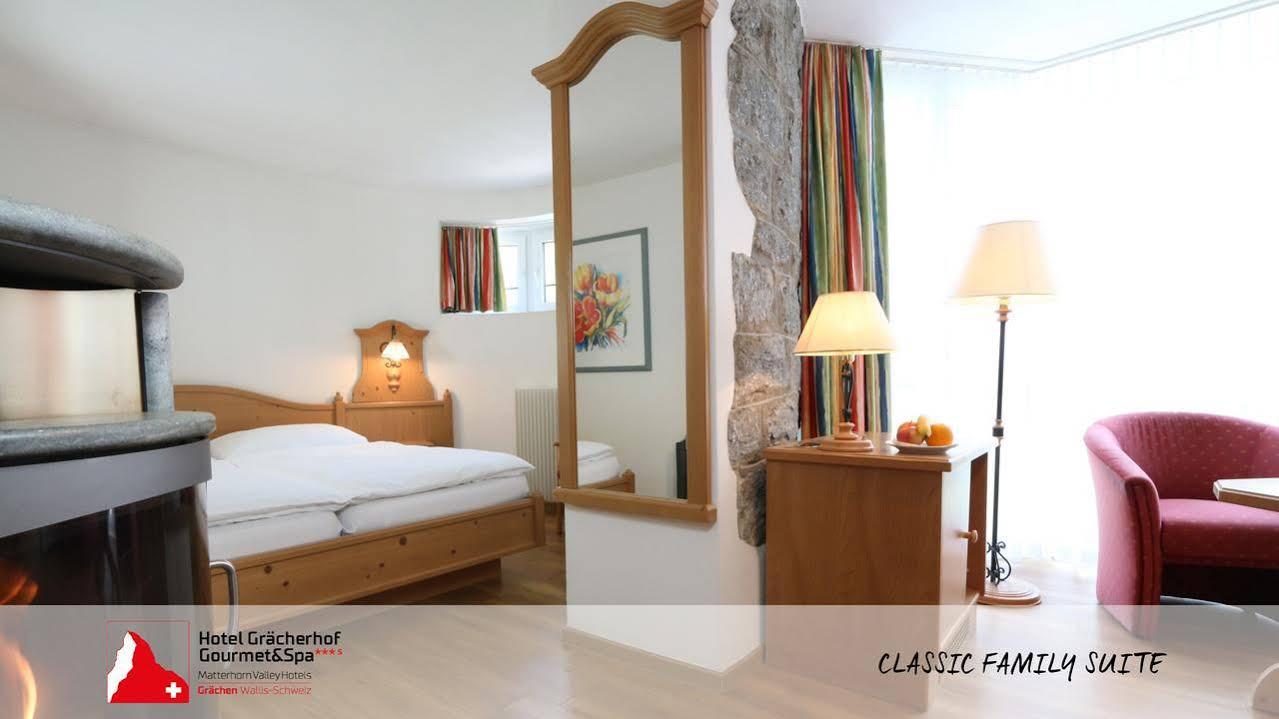 Lifestyle & Spa Hotel Graecherhof Grächen Buitenkant foto