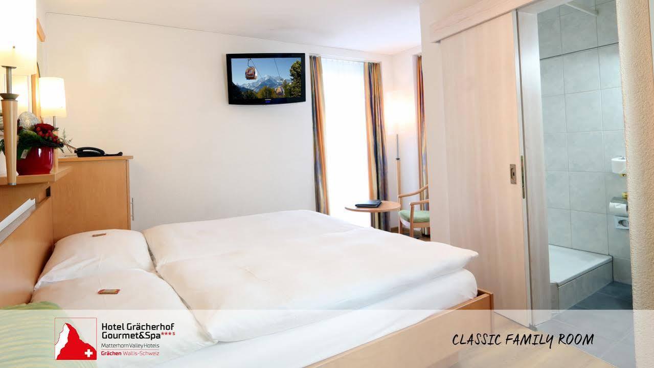Lifestyle & Spa Hotel Graecherhof Grächen Buitenkant foto